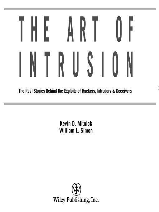 The Art of Intrusion